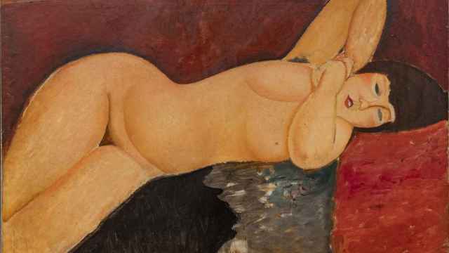 'Desnudo tumbado', 1917-18. © Pinacoteca Agnelli, Torino