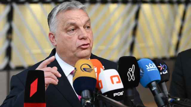 El primer ministro húngaro, Viktor Orbán, a su llegada al Consejo Europeo