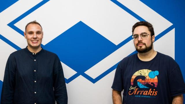 Bruno y Martín, socios de Merlín Software