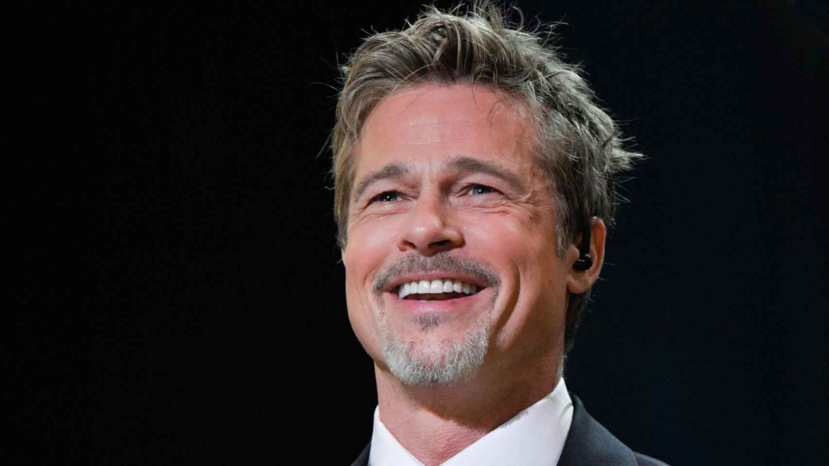 Brad Pitt, en unos premios en París. Febrero de 2023.