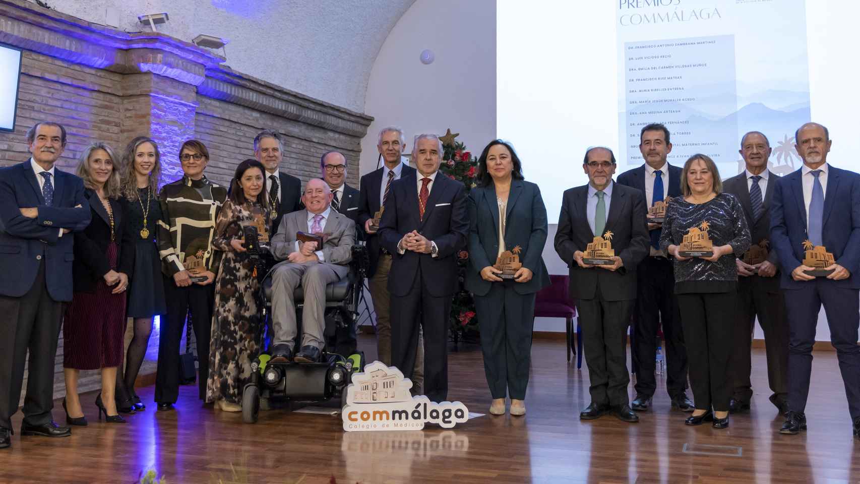 Así fue la entrega de los XV Premios del Colegio de Médicos de Málaga
