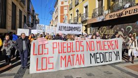 Manifestación en Guadalajara. Foto: Europa Press.