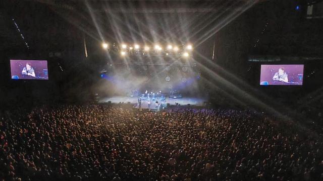 Concierto de Tanxugueiras en el Coliseum de A Coruña.