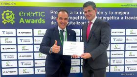 Antonio Peral, recoge la distinción como finalista al mejor directivo de la Administración Local en España.
