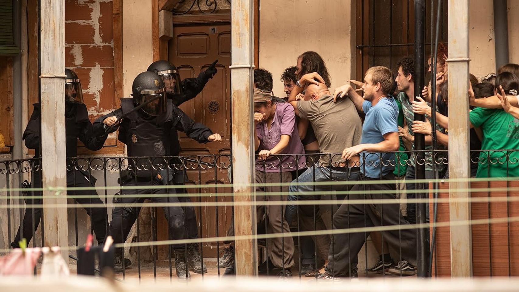 Una imagen de 'Antidisturbios' (Rodrigo Sorogoyen)