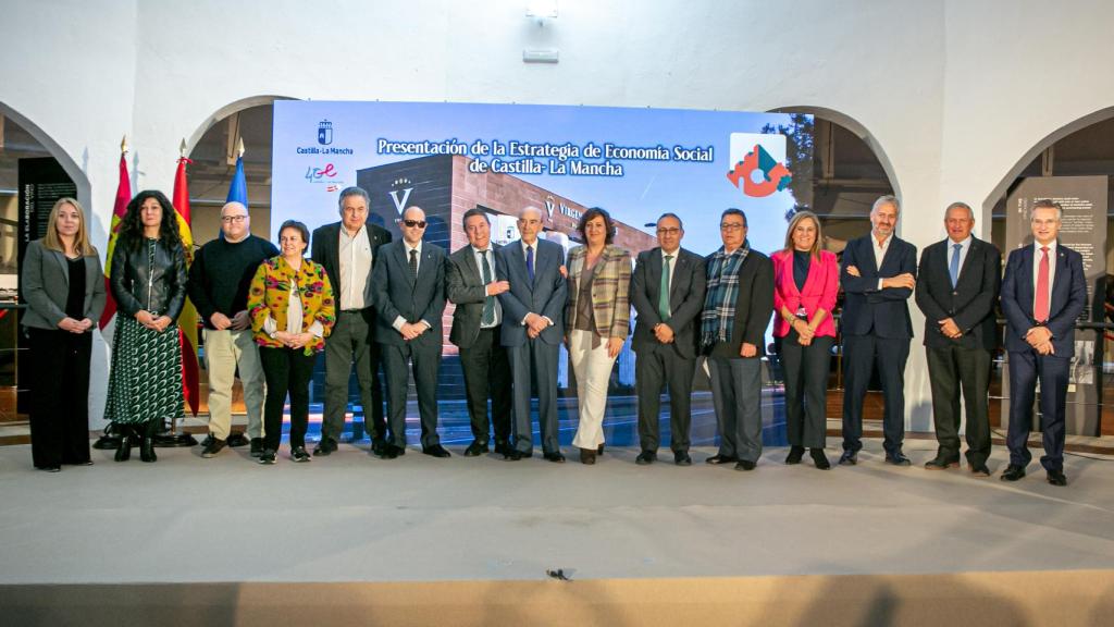 Presentación de la Estrategia Regional de Economía Social de Castilla-La Mancha. Foto: JCCM.