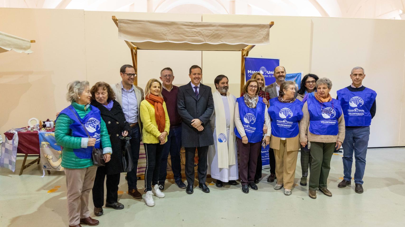 Inauguración del Mercadillo Solidario de Manos Unidas en Toledo