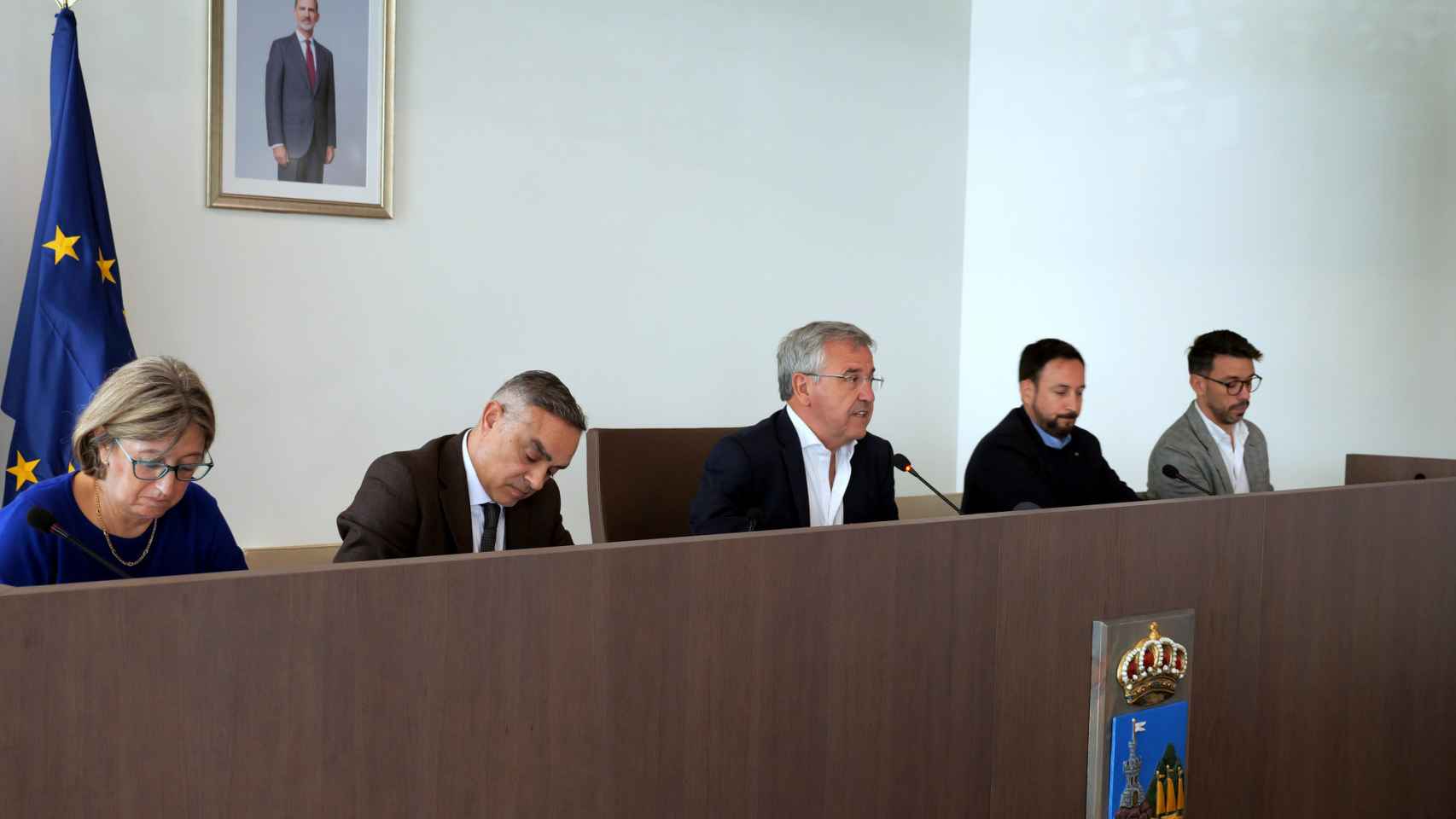 Imagen del Pleno del Ayuntamiento de Estepona.