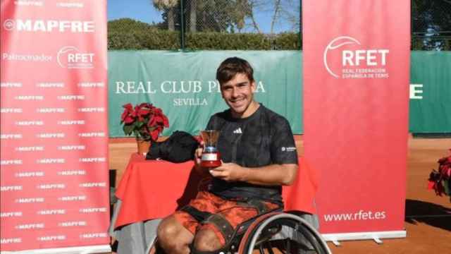 Martín de la Puente, campeón de España por séptima vez.