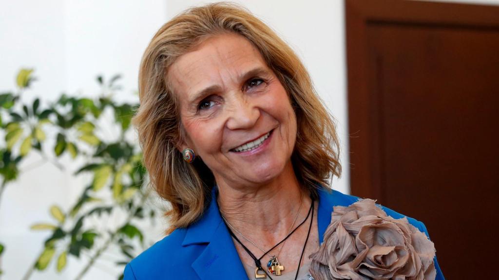 La infanta Elena durante los premios Oreja de Oro en Madrid el pasado mes de octubre.