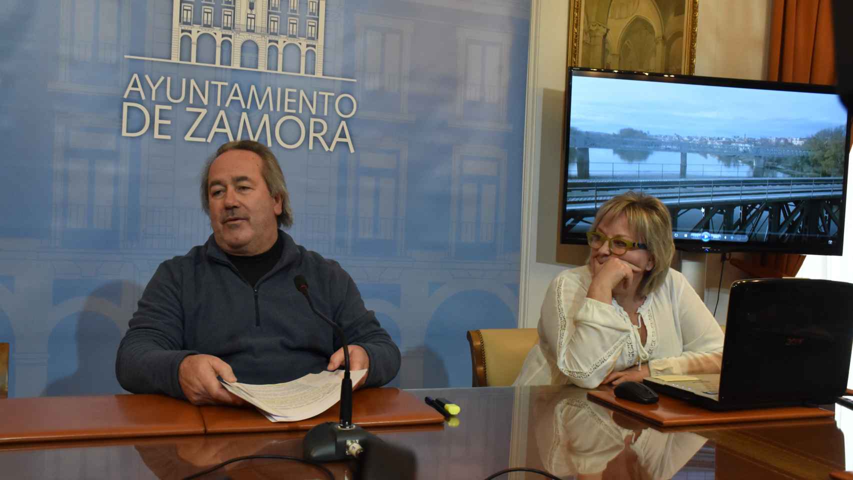 Francisco Guarido y Ana Belén González