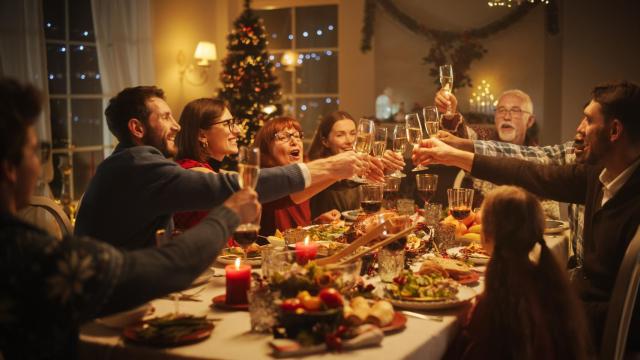 Cenas y comidas de Navidad.