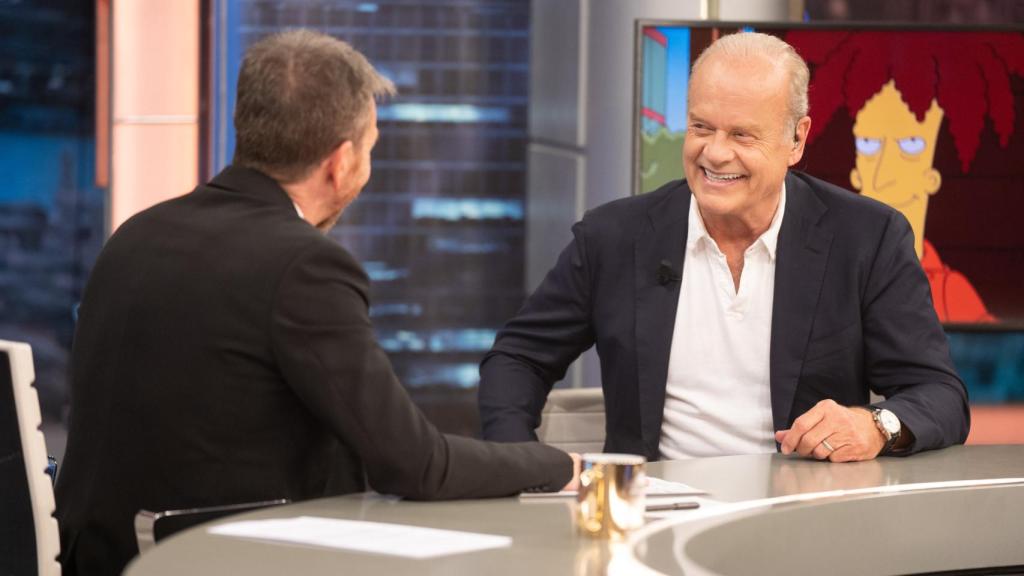 Kelsey Grammer en 'El Hormiguero'.