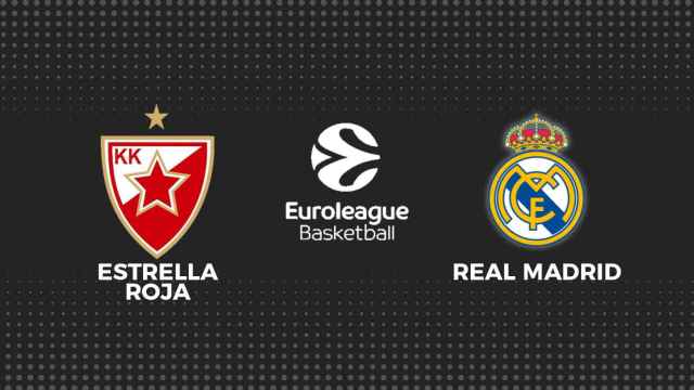 Estrella Roja - Real Madrid, baloncesto en directo