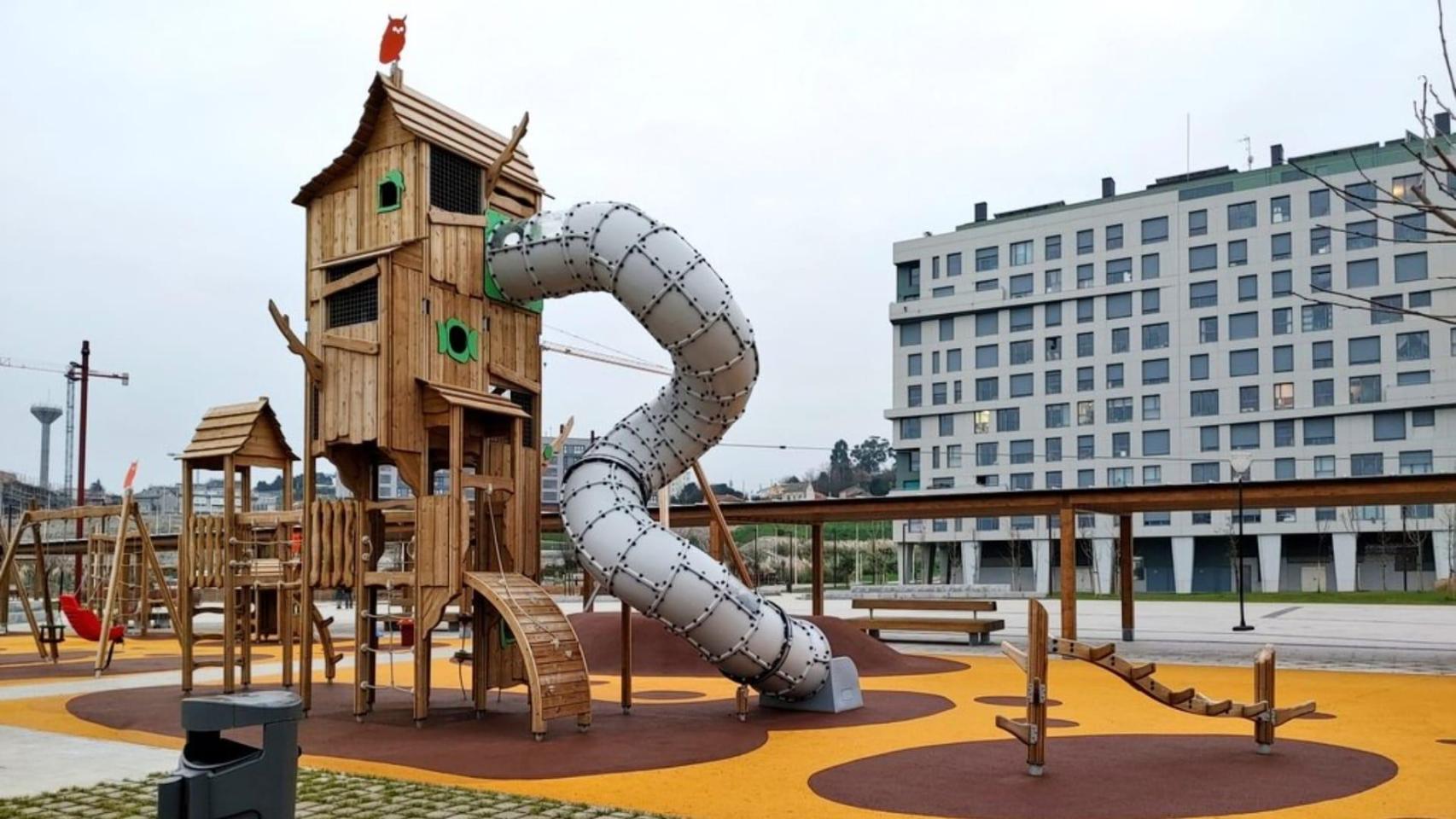 Nuevo parque infantil de Xuxán