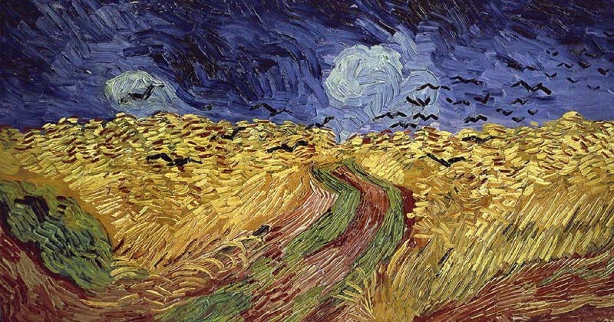 Trigal con corvos ,Vincent Van Gogh, 1890