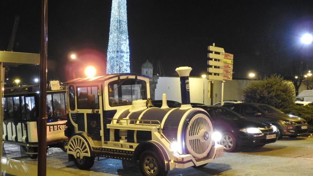 El tren turístico de Ferrol recorrerá las calles de la ciudad durante la Navidad