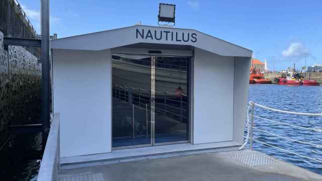 El visor submarino del Puerto de Vigo Nautilus.