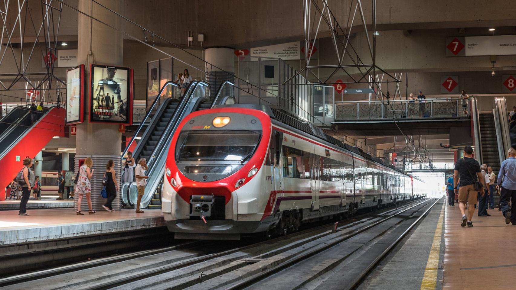 Renfe Cercanías de Madrid.