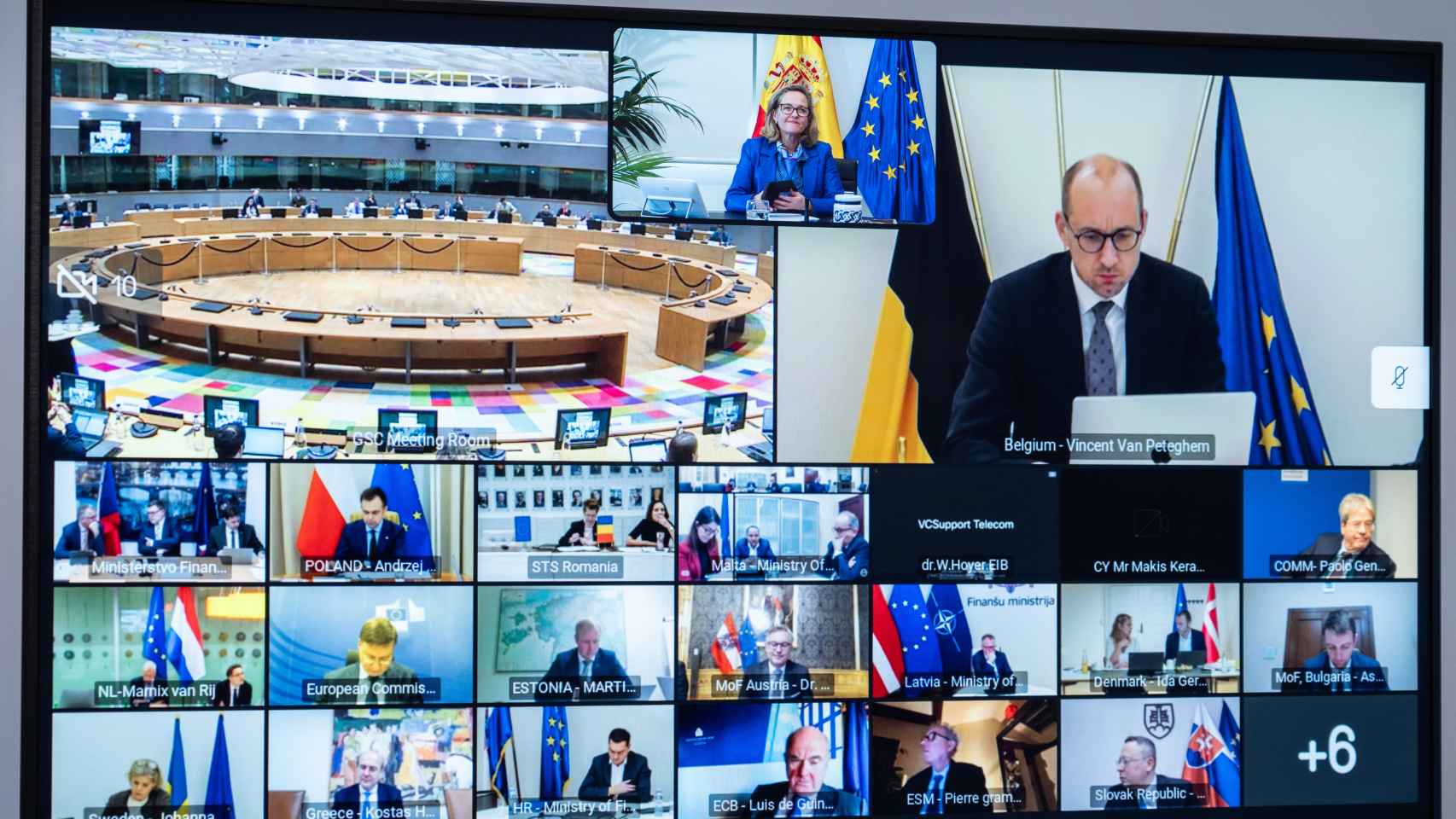 El Ecofin de este miércoles se ha celebrado por videoconferencia
