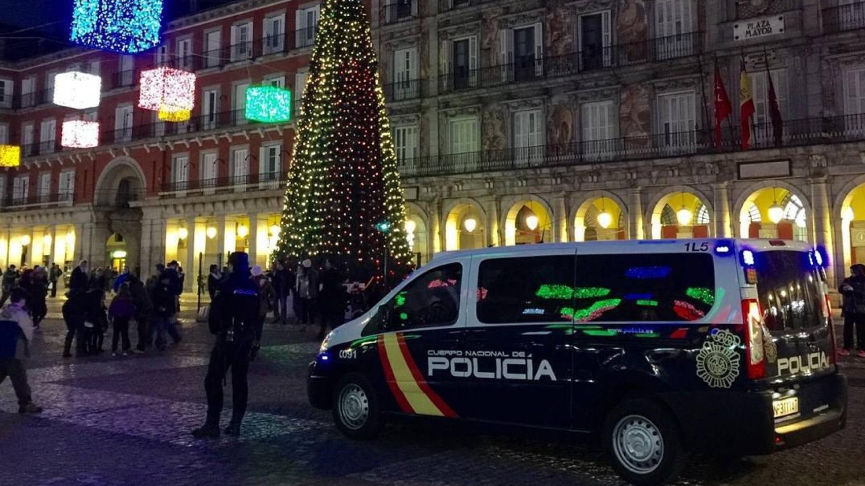 Un coche de la Policía Nacional.