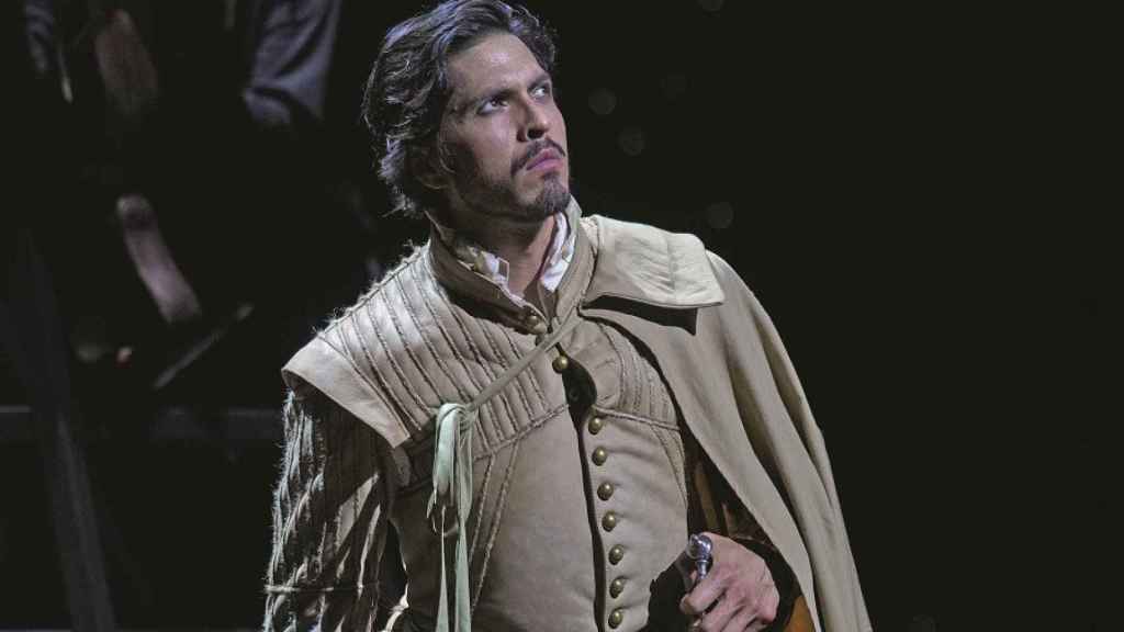 El tenor Joel Prieto en 'El caballero de Olmedo'. Foto: Javier del Real