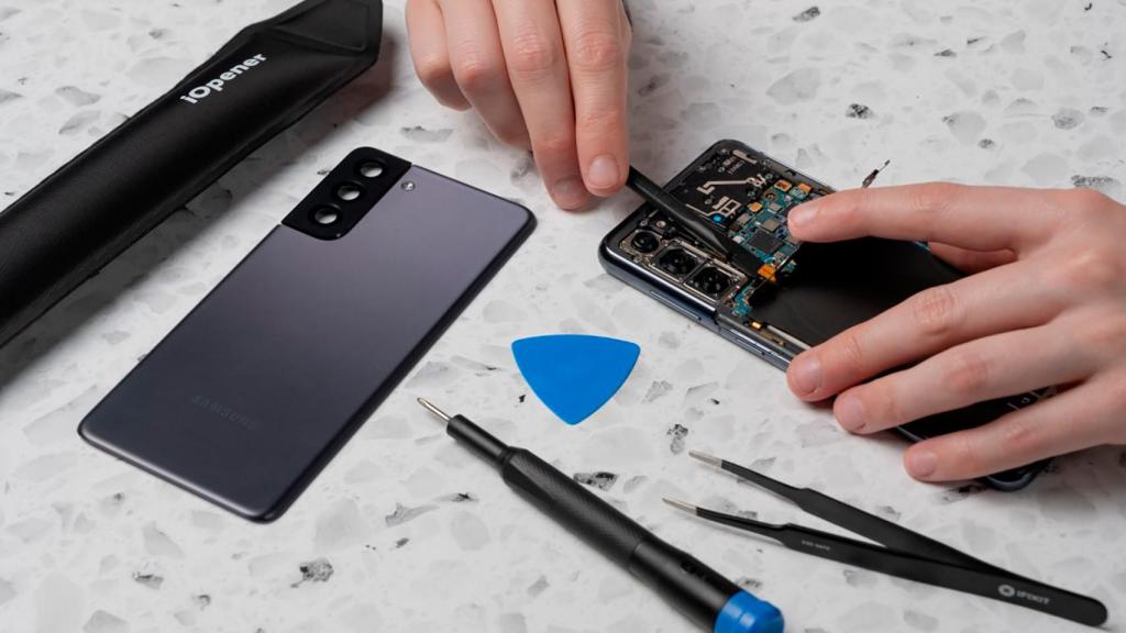 Las herramientas disponibles para su compra en el programa Samsung Repair