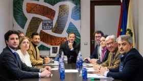 Comisión Ejecutiva y el Consejo de Administración del Consorcio de Toledo, con la presencia del alcalde, Carlos Velázquez