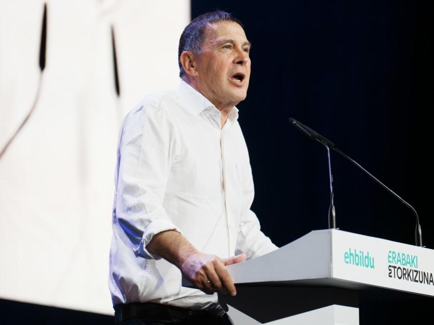El coordinador general de EH Bildu, Arnaldo Otegi, en un acto el pasado 17 de diciembre.