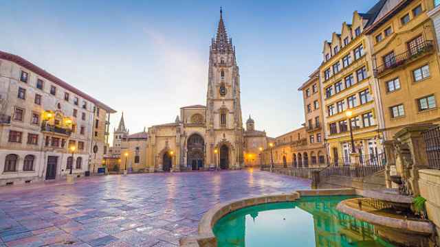 Una imagen de la catedral de Oviedo