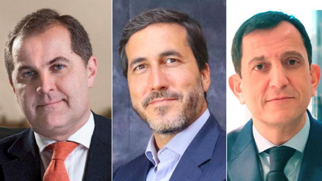 De izquierda a derecha: José Manuel Vargas, Carlos González Elejabarrieta y Juan Carlos García Luján