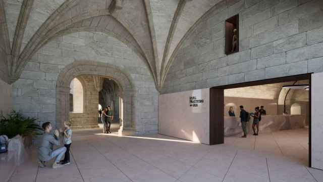 Infografía del interior del monasterio tras la reforma.