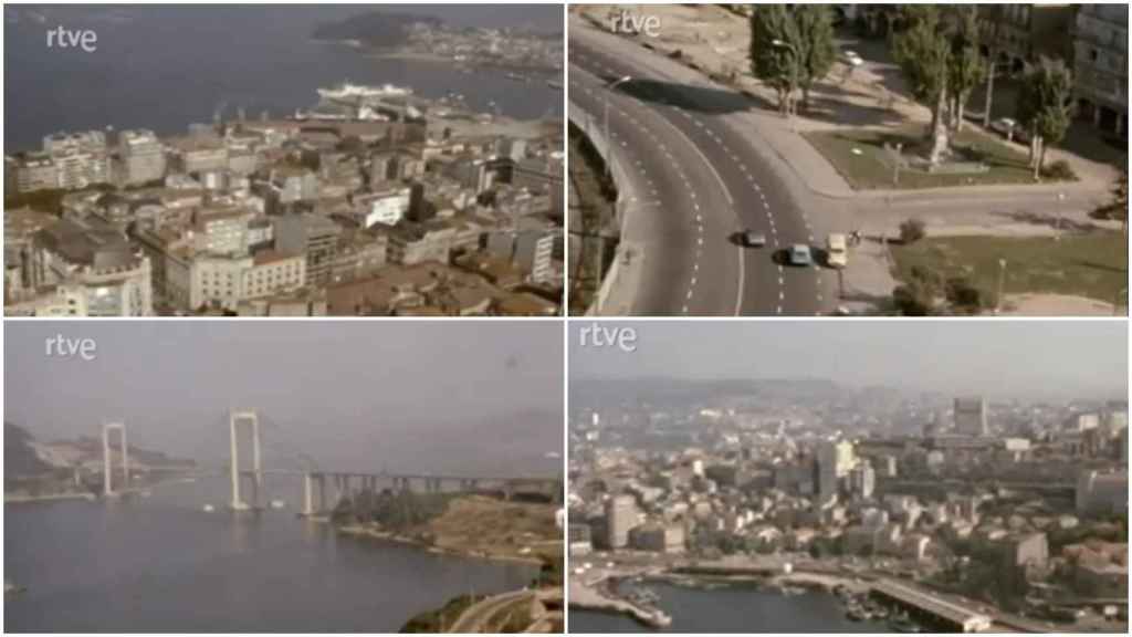 El vídeo viral de Vigo en los 80: así lucía el puerto, el Berbés y el Puente de Rande