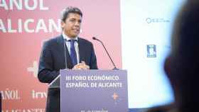 El presidente de la Generalitat Valenciana, Carlos Mazón, en la inauguración del foro económico de Alicante.