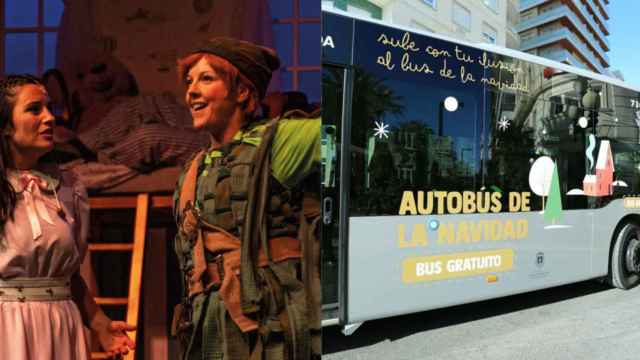 El bus gratuito de Navidad y las actuaciones de Peter Pan forman parte de la agenda cultural de la ciudad.