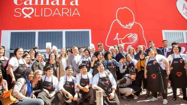 Equipo de Alicante Gastronómica Solidaria, en imagen de archivo.