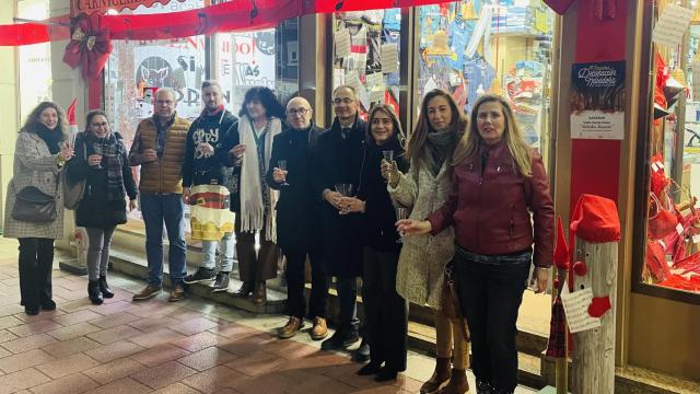 Una de las zonas comerciales que ha ganado el concurso de Fecosva y el Ayuntamiento de Valladolid