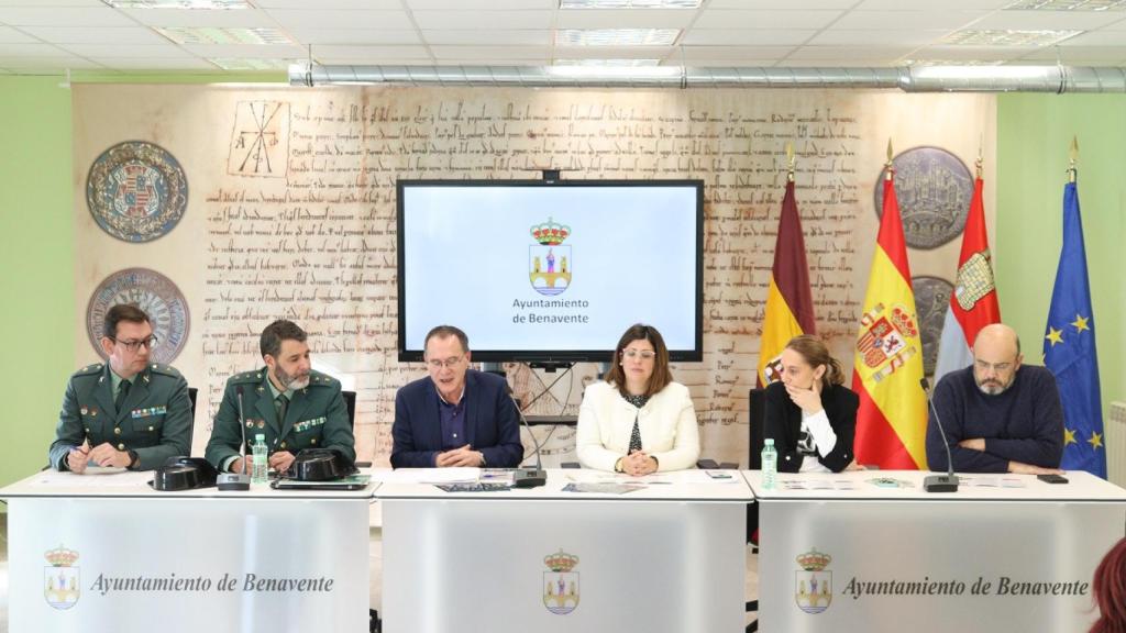 Presentación de la campaña 'Comercio Seguro' en Benavente