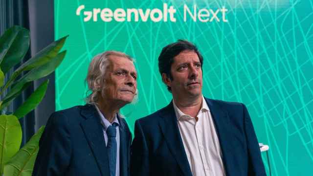 Joao Manso Neto, CEO del grupo GreenVolt, y Remigio Abad, CEO de Greenvolt Next España