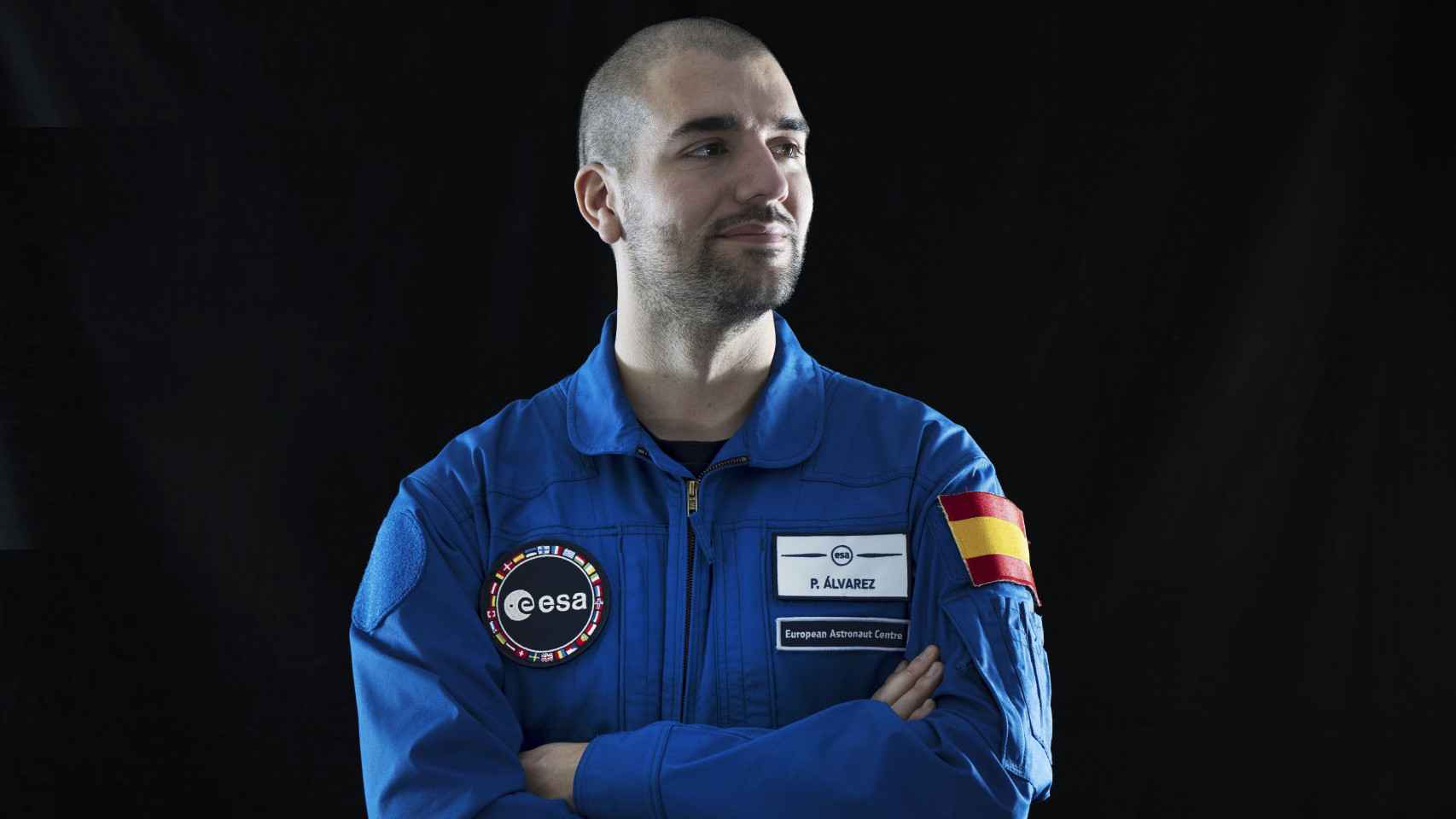 El astronauta español Pablo Álvarez