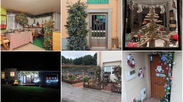 El concurso de decoración navideña de Valdoviño (A Coruña) ya tiene ganadores