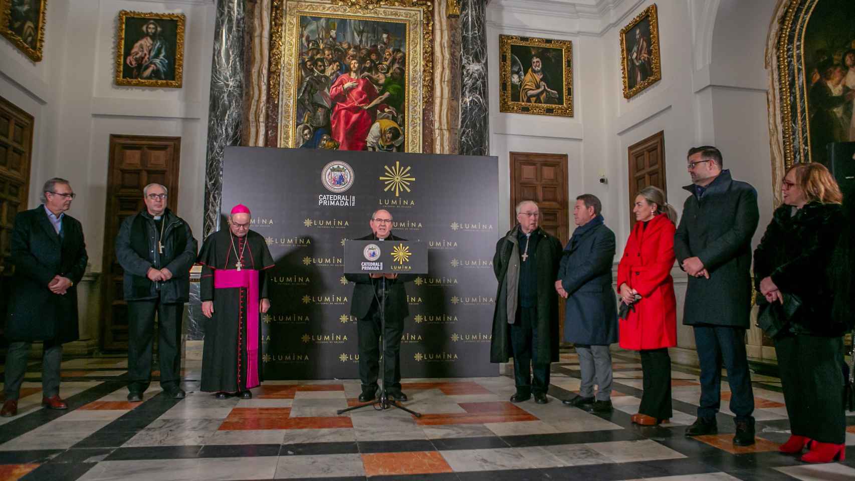 Inauguración de Lumina en la Catedral de Toledo