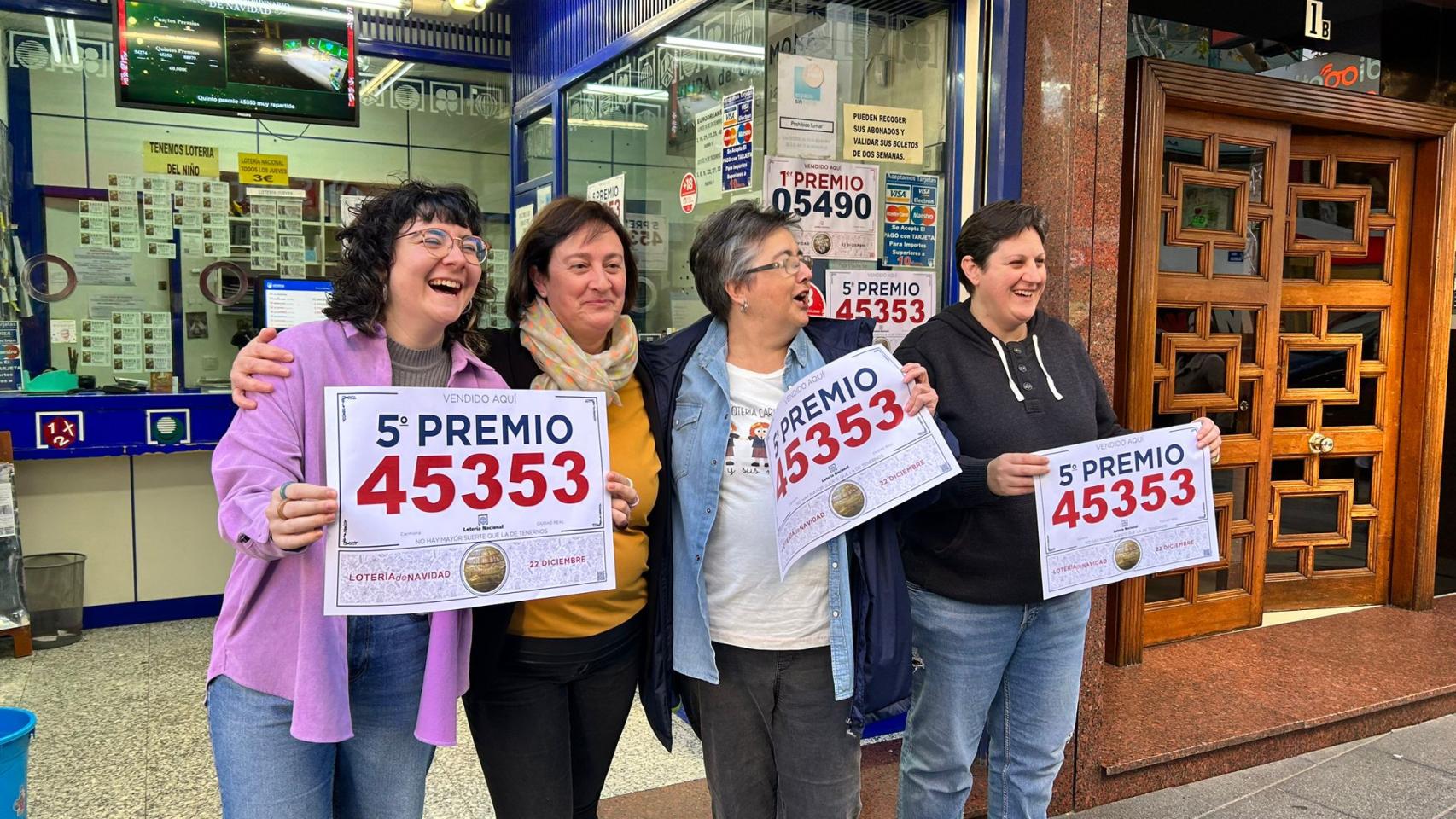 Un quinto premio de la Lotería de Navidad.