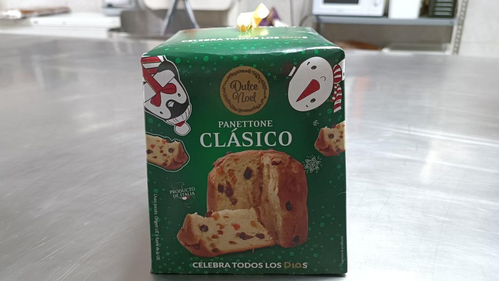 El 'panettone' clásico de Dia.