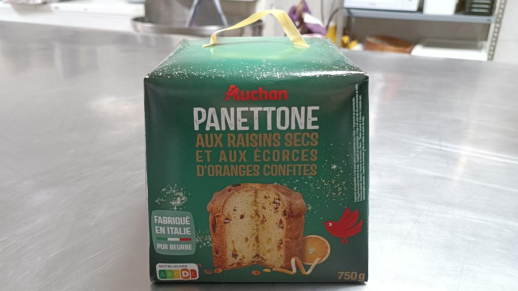 El 'panettone' de Auchan, la marca blanca de Alcampo.