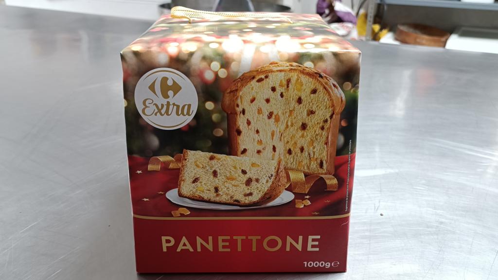 El 'panettone' de Carrefour.