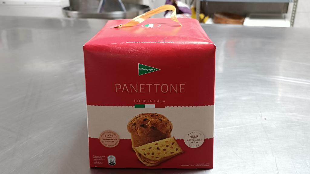 El 'panettone' de El Corte Inglés.