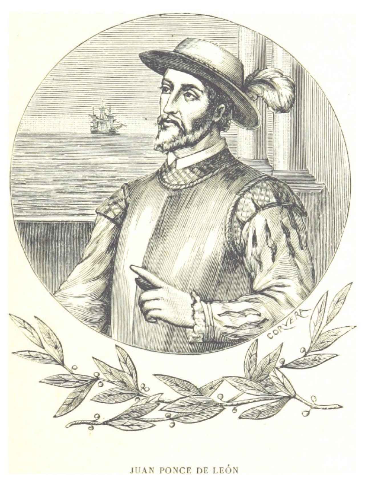 Juan Ponce de León, primer gobernador de Puerto Rico.