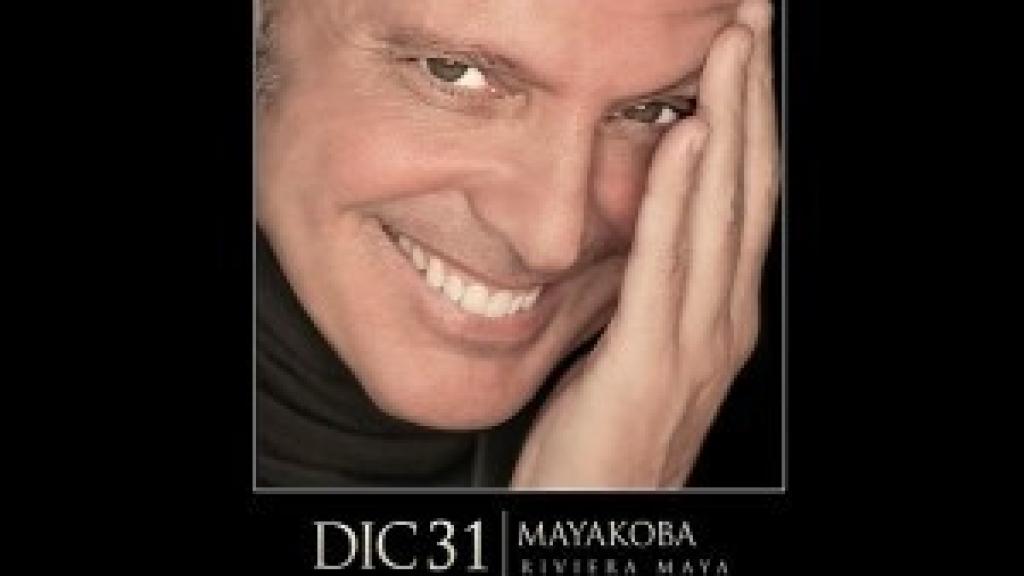 Cartel del concierto de Luis Miguel del 31 de diciembre.