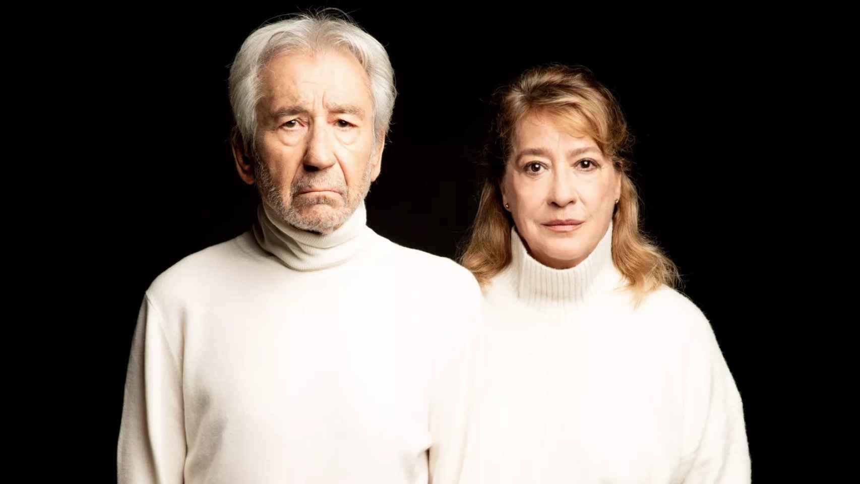 Jose Sacristán y Ana Marzoa en 'La coleccion', obra teatral de Juan Mayorga